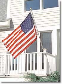 Residential House Mounted Flagpole