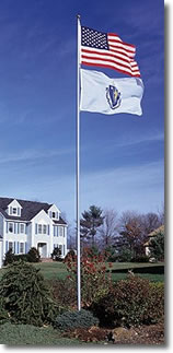 Telescoping Outdoor Flagpoles