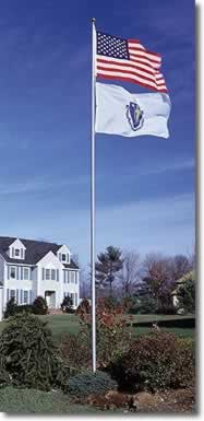 20 Foot Telescoping Flagpole